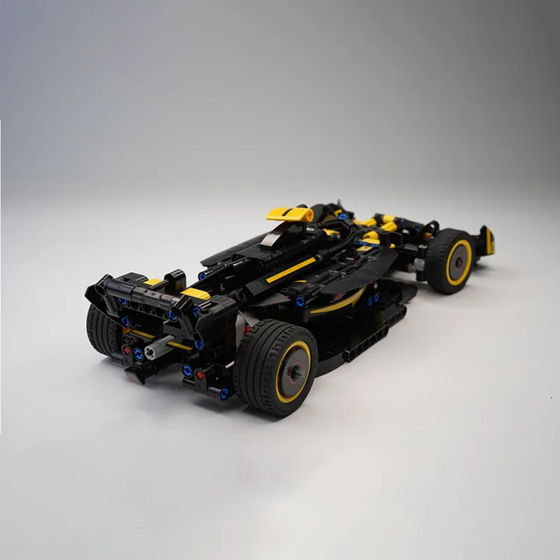 598 pièces MOC technique Bugattied Bolide modèle blocs de construction bricolage cadeaux de noël jouets créatifs idée éducation brique