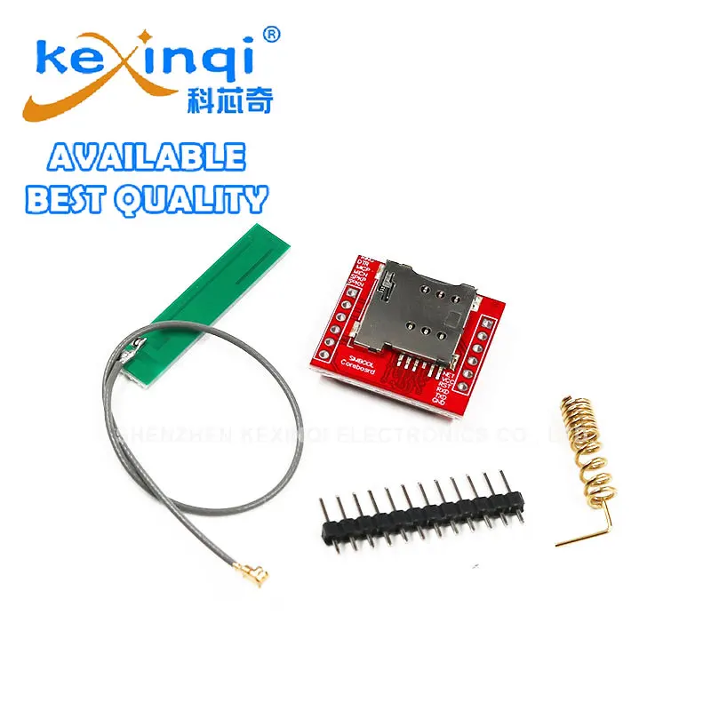 SIM800L GPRS GSM Module Micro SIM Card Core Quad-band TTL Serial Port Antenna PCB Wireless WIFI Board For Smart Phone
