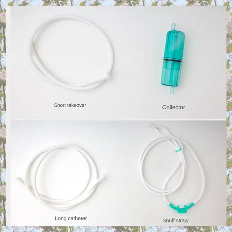 

Eco-Friendly-2X Oxygen Tube, Made Of Silicone Material, Nasal Oxygen Cannula,Not Easy To Deform And Crack,3 Meter