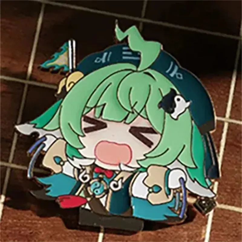 ستار دوم السكك الحديدية الشارة المعدنية لـ Jing Yuan Yan Qing Huo Huo حول لعبة الرسوم المتحركة رائعة في الشخصية #2