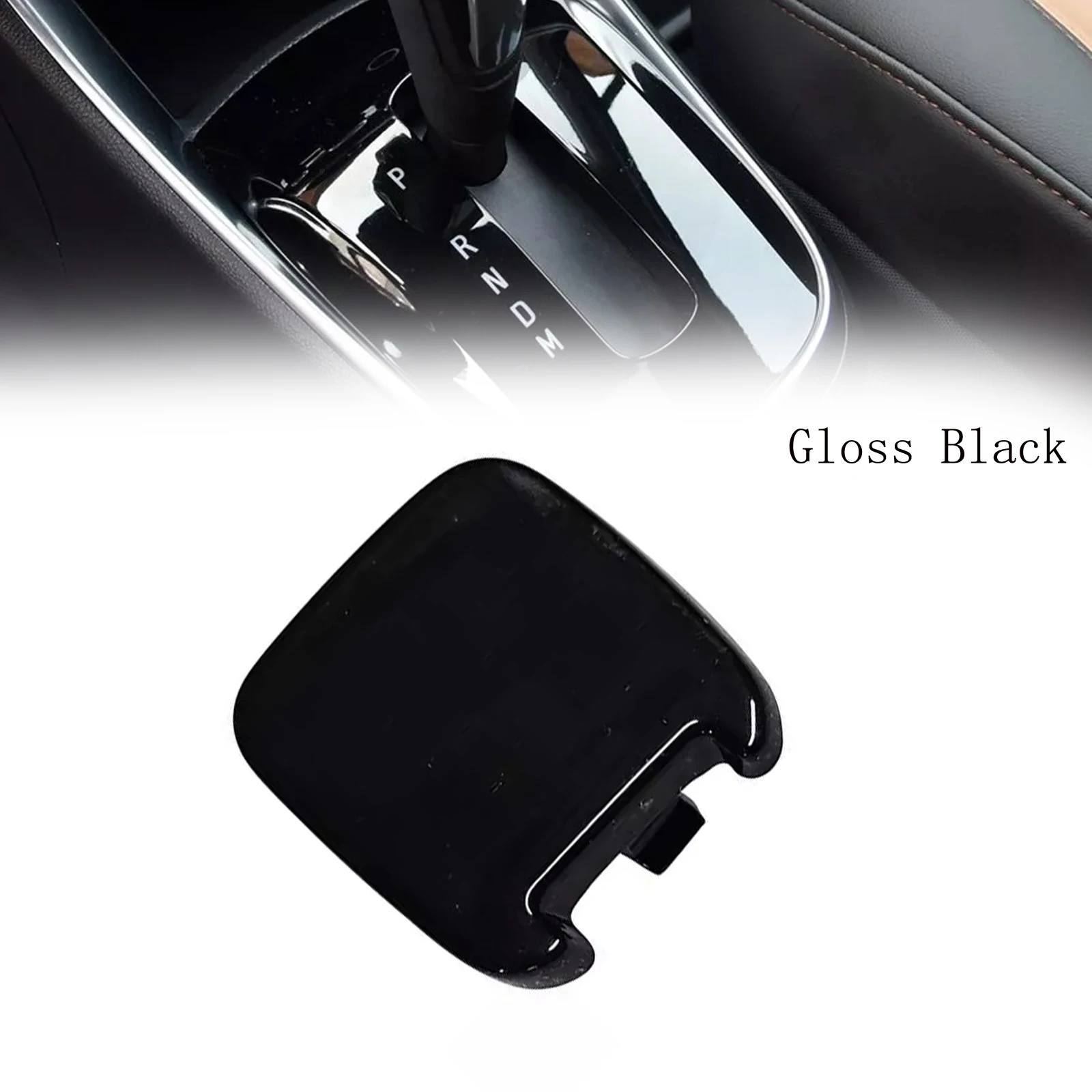 Auto Getriebe Shift Gamasche Boot Konsole Kappe Glanz Schwarz Kunststoff Shift Panel Schutzhülle Für Chevrolet Für TRAX 42559686