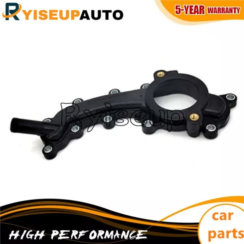 5184653AE Thermostat Housing Water Outlet Hose For Chrysler 300C Dodge Avenger Charger 9023102 Black/Grey 5184653AF 5184653AD