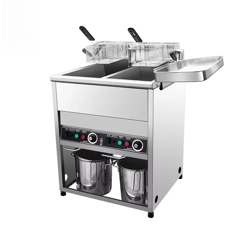 

KOIDA Restaurant Electric Deep Fryers Fried Food Chicken Empanada Fryer Machine Potato Chips Gas Deep Fryer Commercial