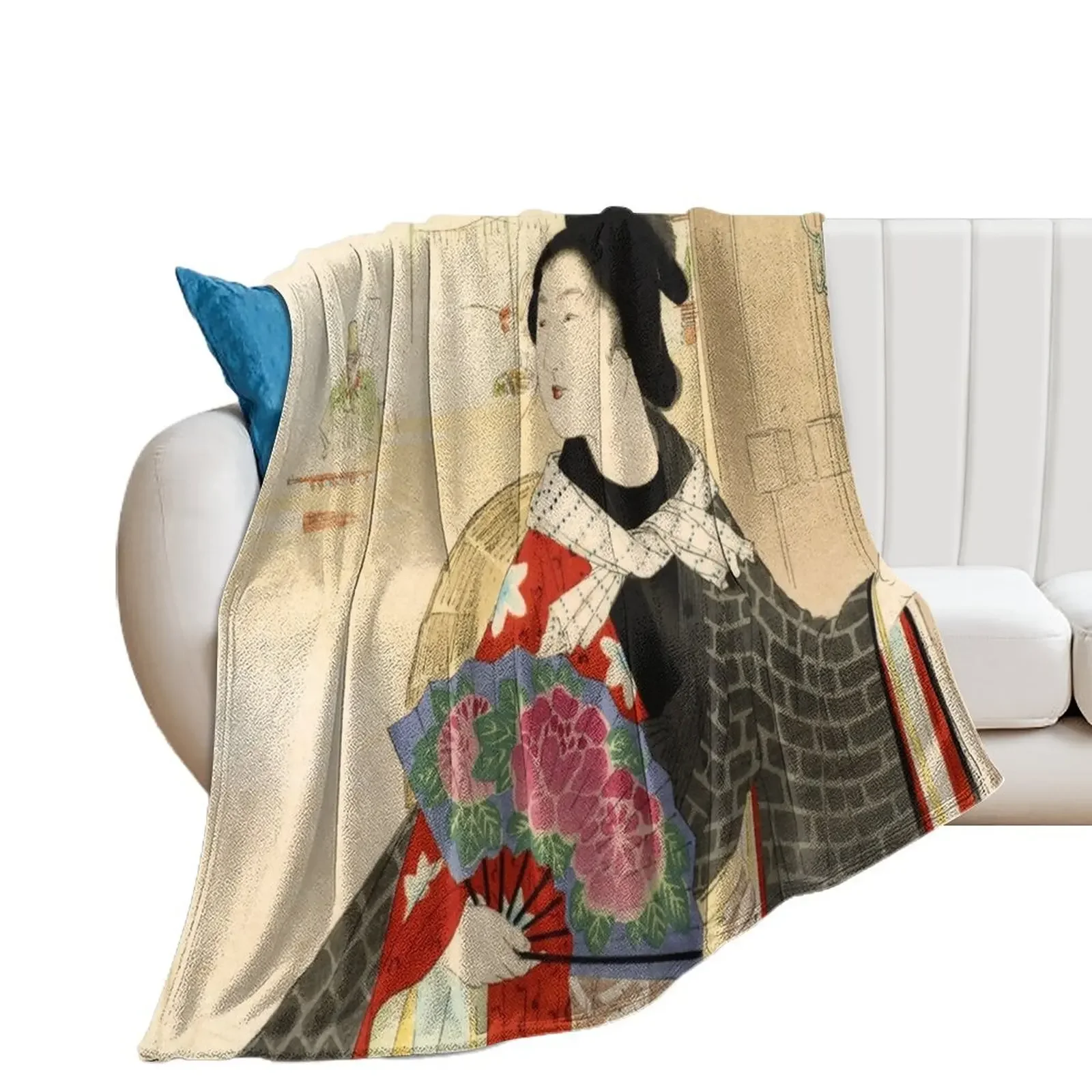 Takeuchi Keishu - Festival Throw Blanket Camping Personalized Gift Comforter Blankets