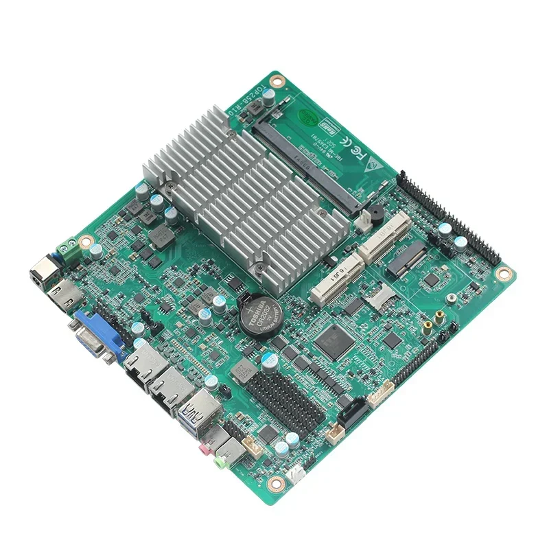2026 Cheapest Mini ITX Industrial Motherboard J4125 X86 DDR4 8GB 2LAN H-D2.0 VGA for POS Machine Embedded Motherboard