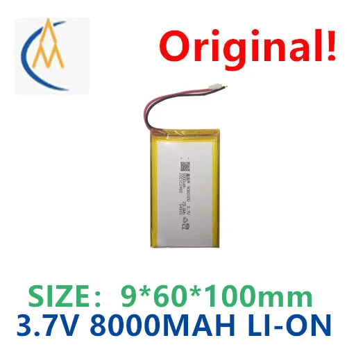 شراء المزيد سوف رخيصة 9060100 8000mah 3.7V المعدات الطبية الطاقة المتنقلة بطارية ليثيوم بوليمر يمكن إضافةها مع اللوحة والخط