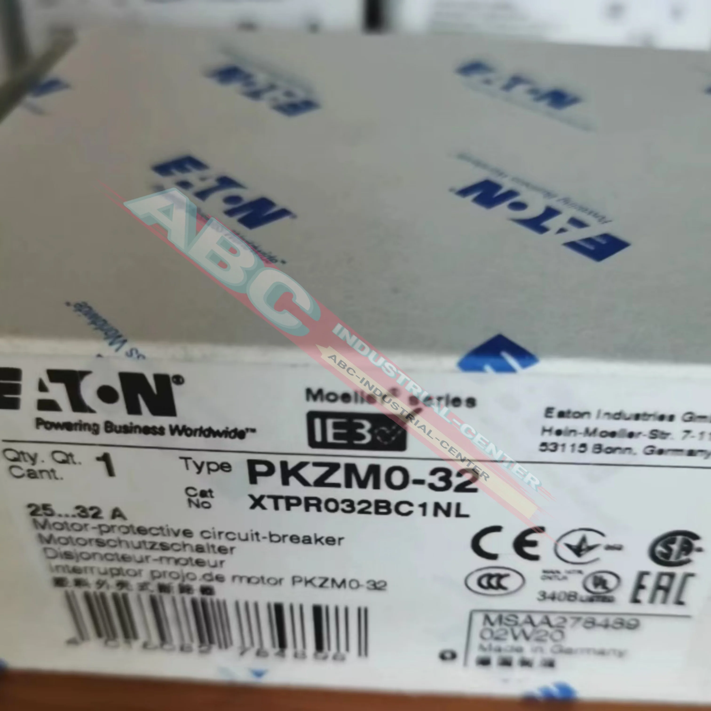 

Совершенно новый автоматический выключатель двигателя PKZM0-32 PKZM4-40