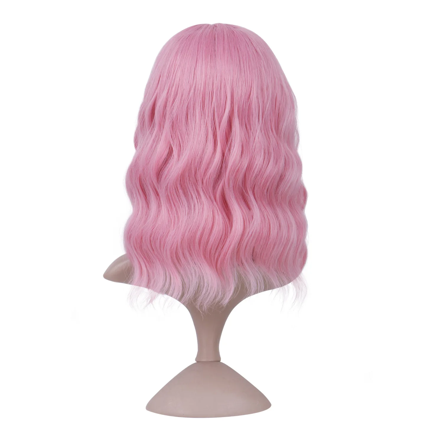 New Product Hot Selling Pink Wave Made of High Temperature Fiber for Girls Cosplay or Halloween Party