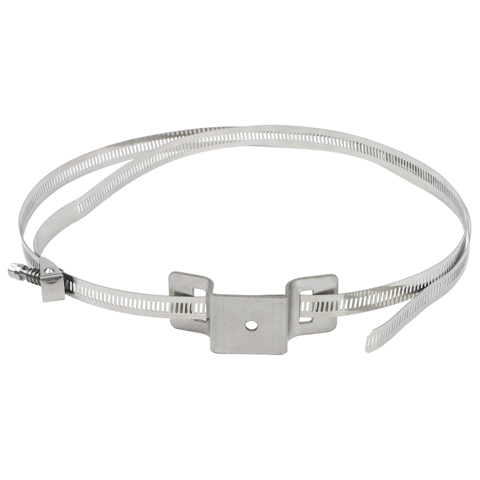 Installation Bracket Stainless Steel Bracket Perfect For Roadside Installations Adjustable Size For Posts For Road Signs