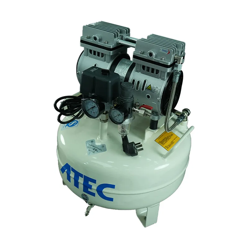 BIAO JIANG Silent Oil free air Compressor air Pump for Supporting Vacuum Water Testing Machine and Dust Removal System