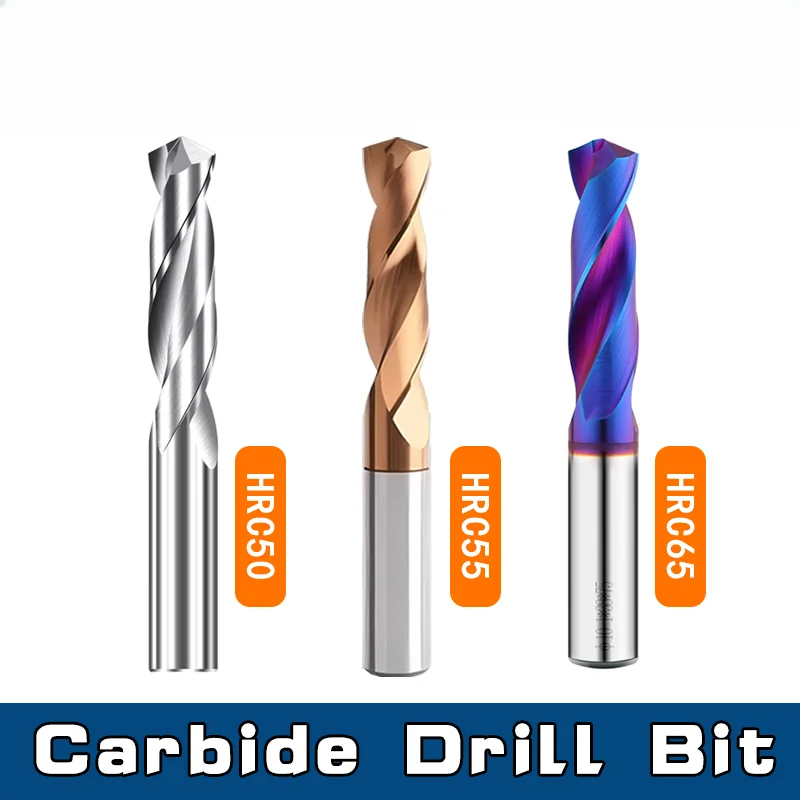 

Carbide Drill Bits Hard Metal Drills Tungsten Steel Twist Drill Bit For Metalworking CNC Lathe Drilling Tools 1.0-20.0mm Hot