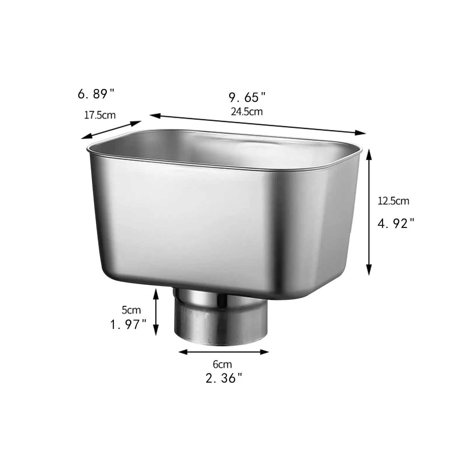 排水溝縦樋アダプター縦樋コネクタポータブル交換簡単な取り付け壁屋根用雨水コネクタ