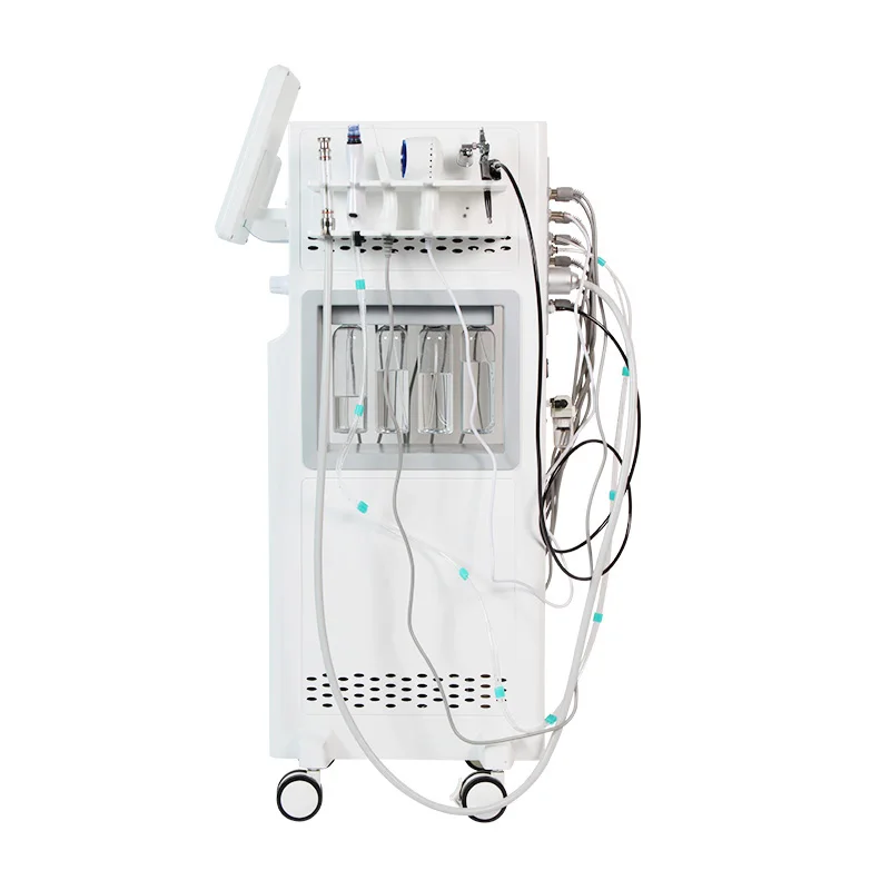 New 11-in-1 Oxygen Facial Machine 90KPa Microdermabrasion Blackhead Removal Beauty Instrument