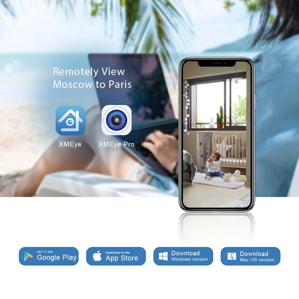 IP-камера XMEYE SONY POE, 4K, 5 МП, 8 Мп, IMX335, IMX415