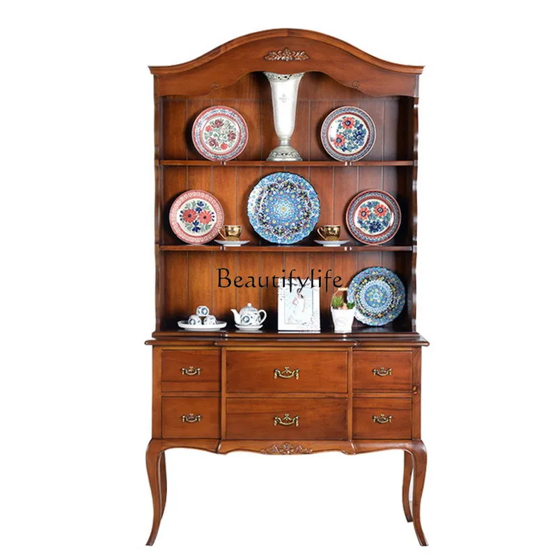 

Medieval French Cabinet Mahogany Solid Wood American Storage Locker