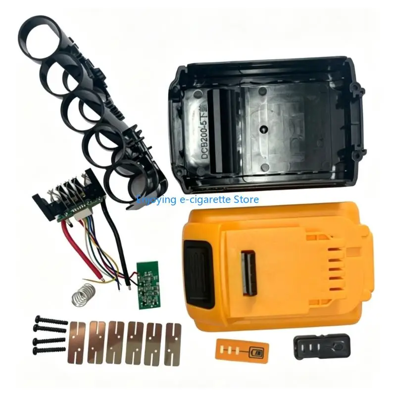 Reparatur-Akkugehäuse-Austauschsatz mit Gehäusegehäuse, Halterahmen und Kontakthardware für DCB200-Servicearbeiten Y4QF – Detail 9