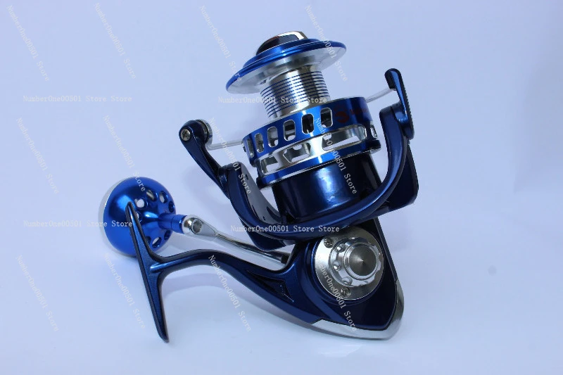 

Full Metal Spinning Reel Saltwater Resistant 12+1 Bearings for Long Cast Sea Fishing Reel