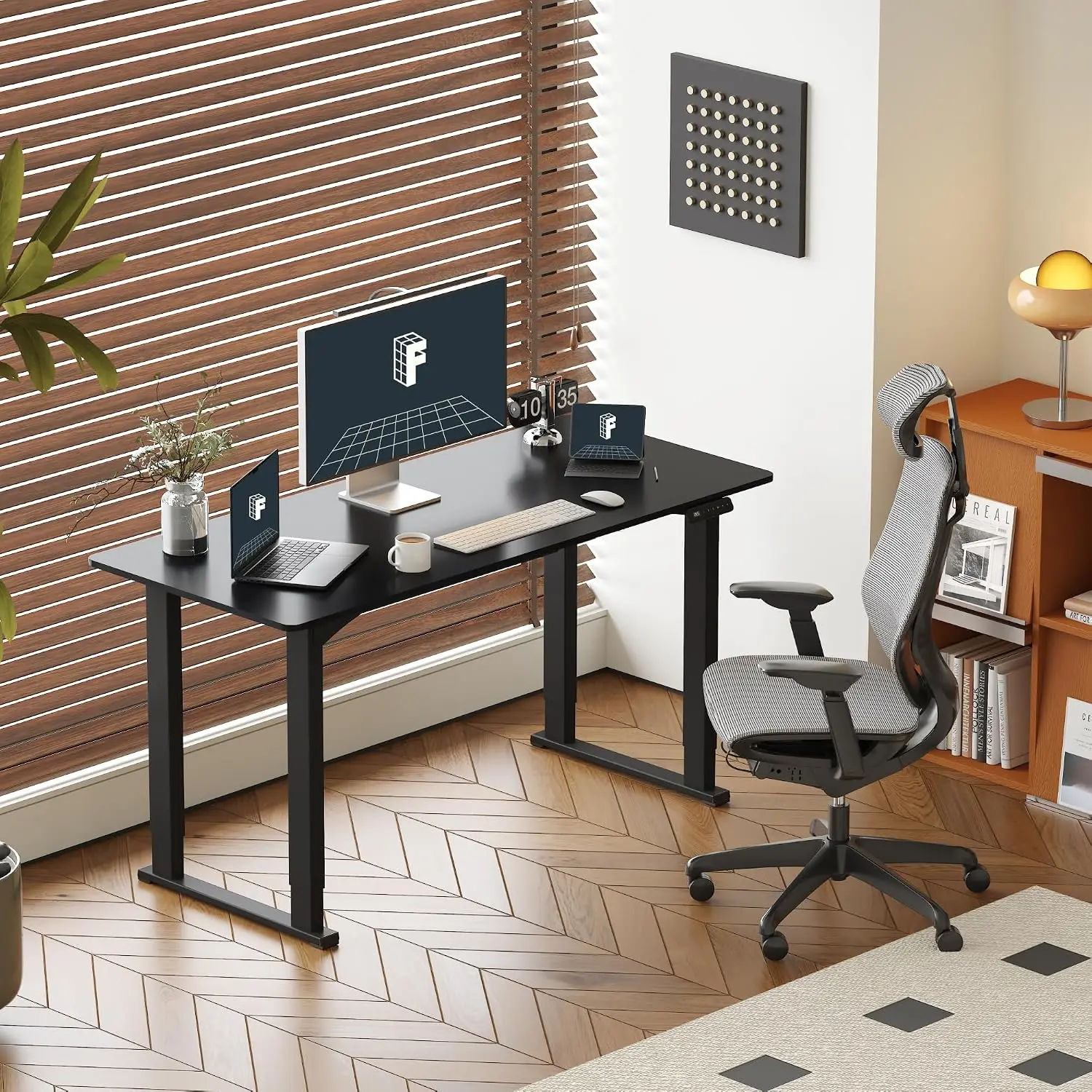 4-Leg Electric Standing Desk 63