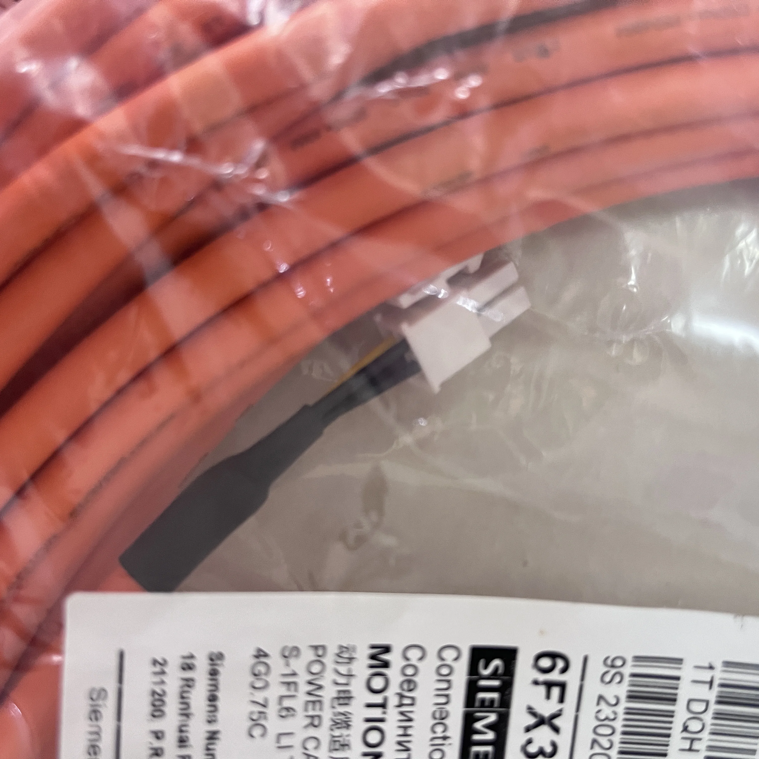6Fx3002-5Ck01-1Ca0 シーメンス V90 電源ライン 20m