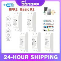 1/10PCS Itead SONOFF RFR2 RF Light Switch DIY Wifi Switch Module 433MHZ eWelink APP Remote Control Alexa Google Smart Home