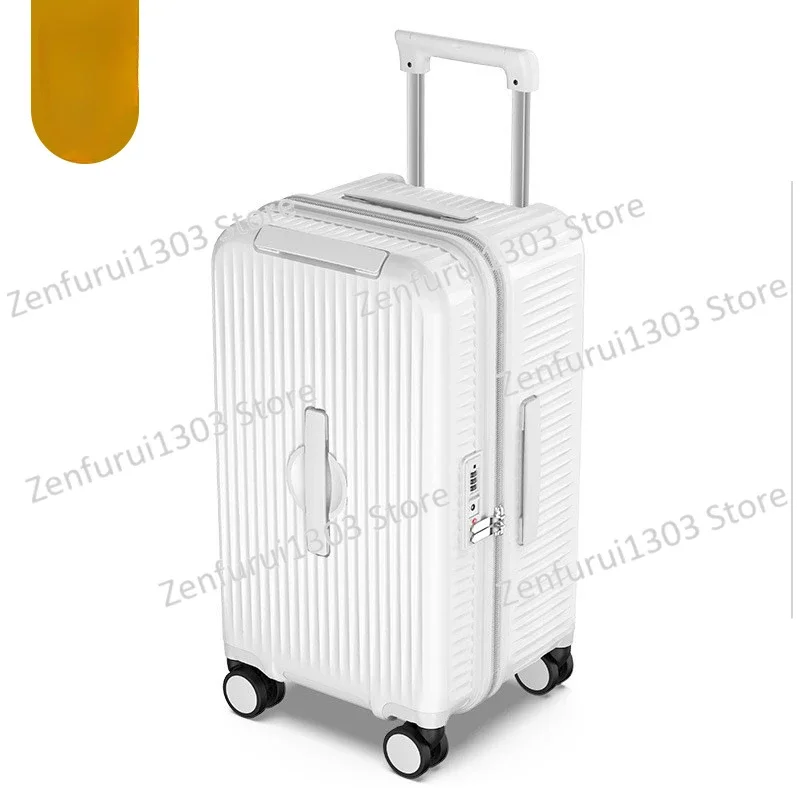 Multifunctional PC large capacity 30 inch suitcase 26 inch trolley case zipper suitcase password case