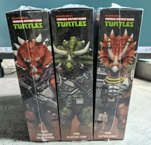 【SF】Фигурка JOYTOY 1/18 TMNT-Adjutant Zork Prime, модель-игрушка, подарок