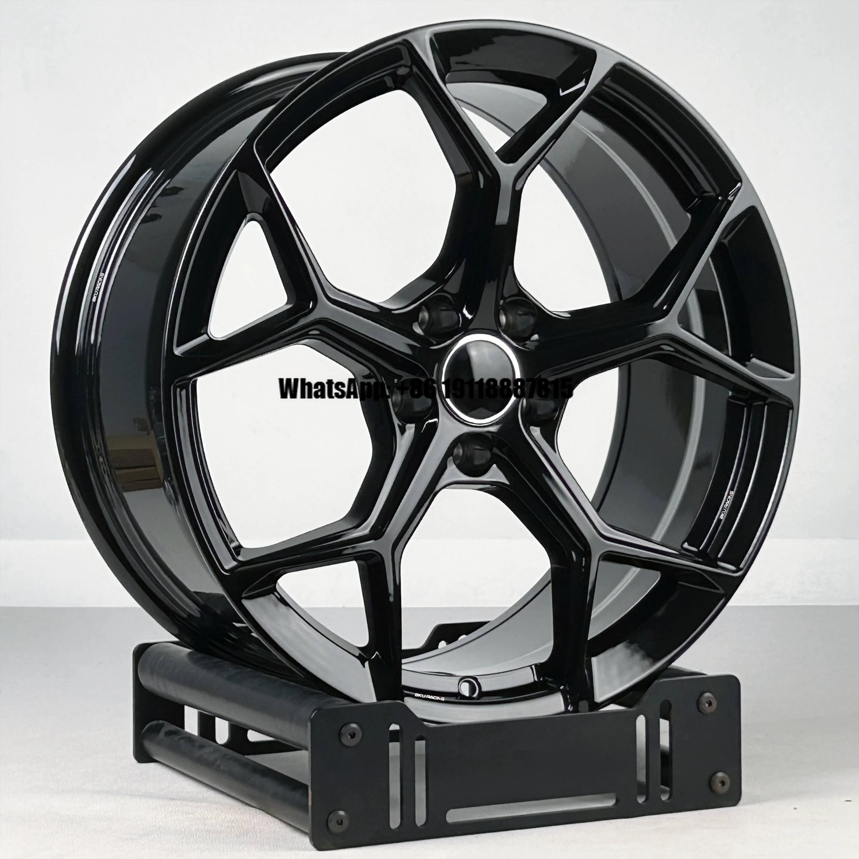 

Bku Forged 5x112 Wheels 19 20 21 Inch for audi Wheels RS4 S4 B8 B9 A4 A6 Allroad Avant Wagon Custom Black Alloy Wheels