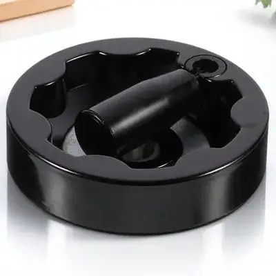 1Pcs Hand Wheel Bakelite Folding Revolving Handle for Industrial Machine Tools Lathe Milling Ripple Hand Wheel Crank