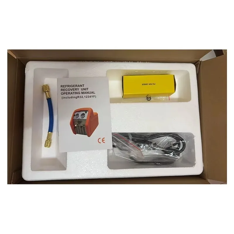 RR250 Refrigerant Recovery Machine 3/4H P Auto Recovery Unit With Factory Supply