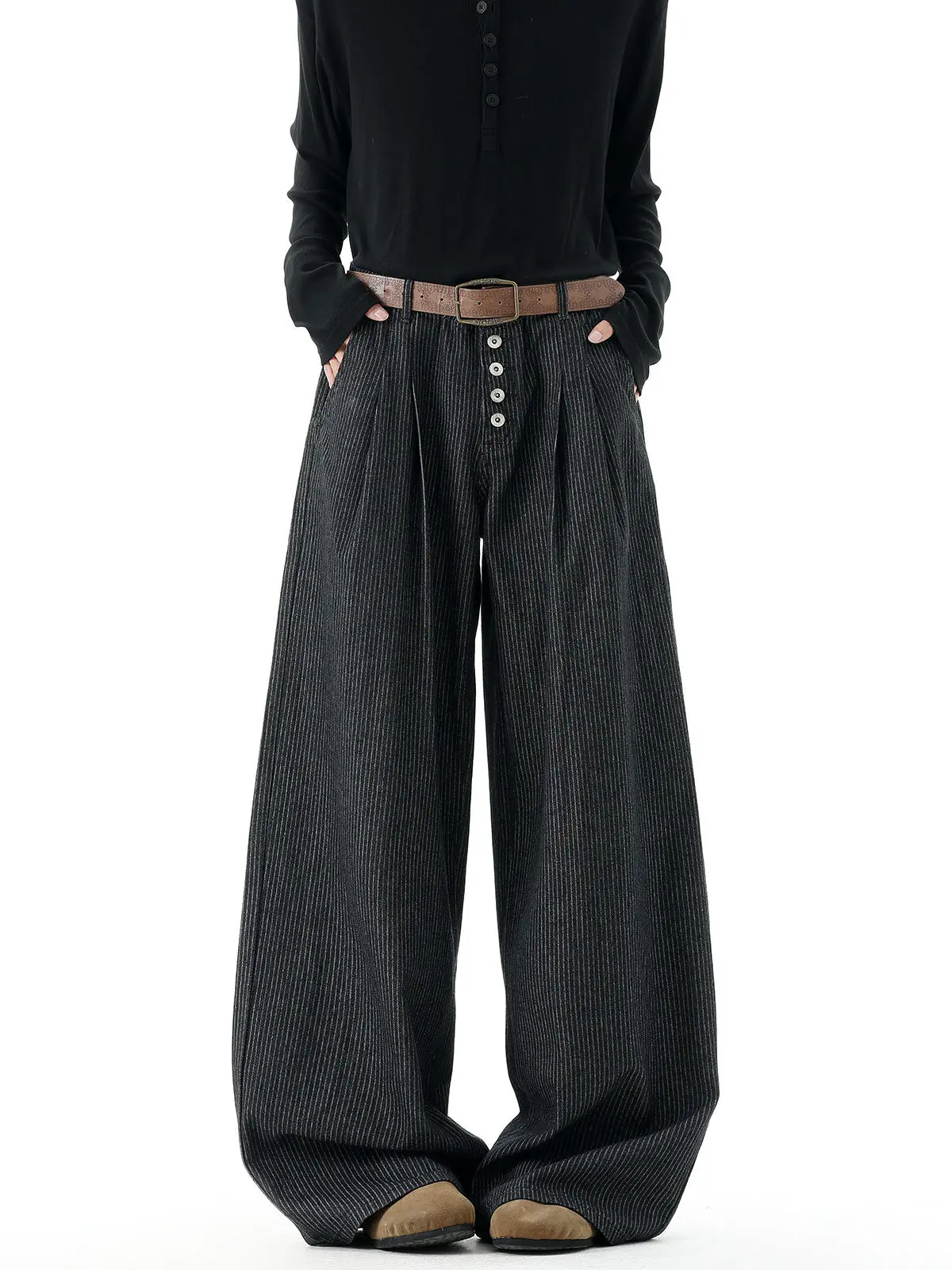 

Женские черные готические мешковатые джинсы в полоску Y2k, винтажные джинсовые брюки в стиле гранж с эмо, джинсовые брюки большого размера в стиле Харадзюку, альтернативная одежда