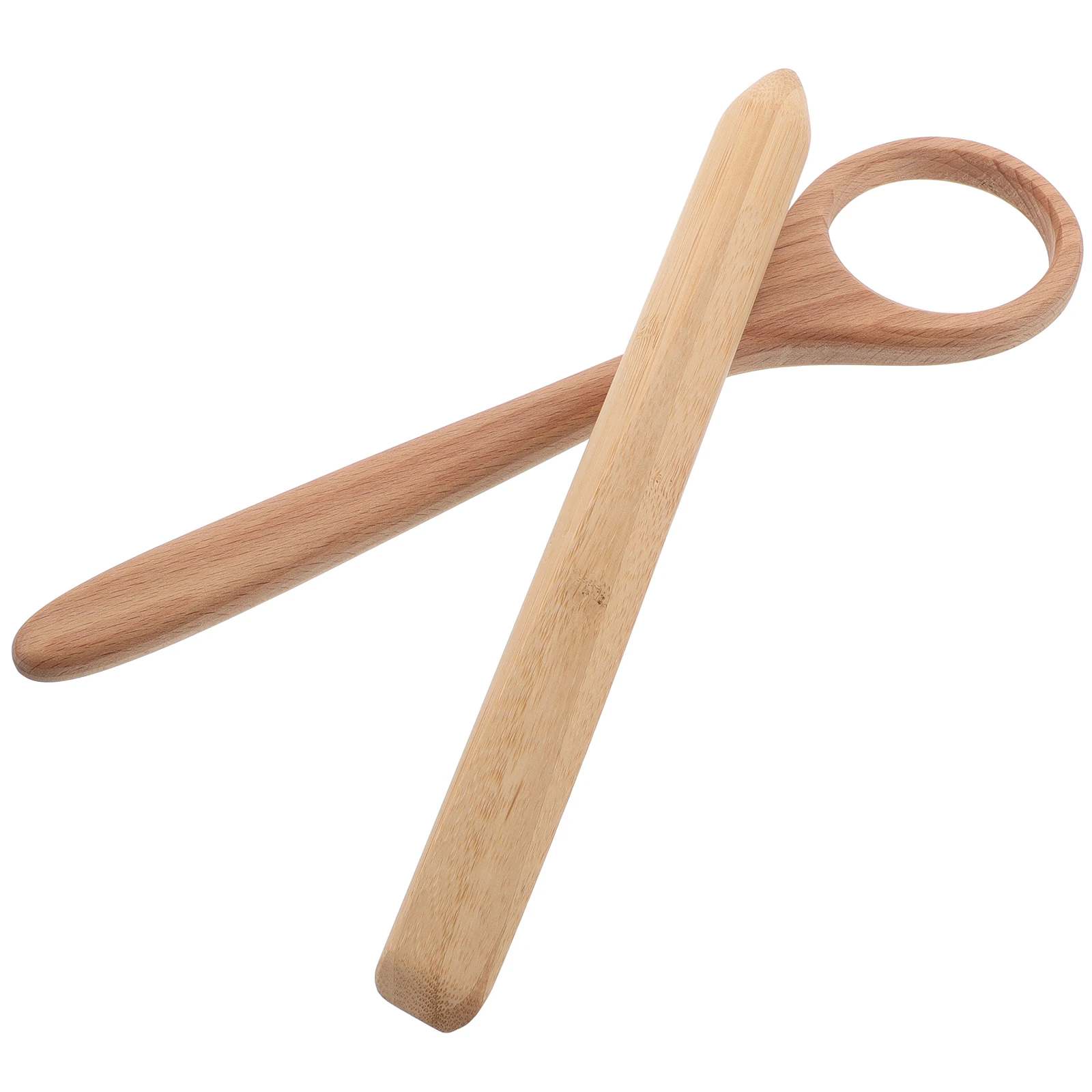 

2Pcs Wooden Danish Dough Whisk Sourdough Bread Mixing Stick Manual Mixer Tool Wood Construction Dutch Mixer