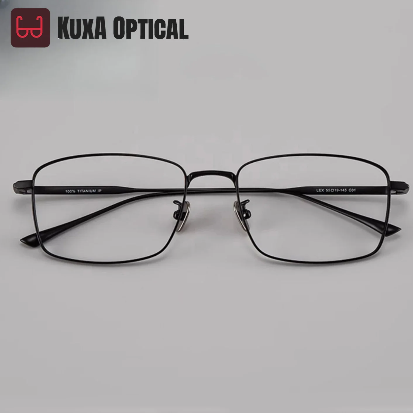 

New Design Men Myopia Hyperopia Eyewear With Prescription Recipe Lenses Office Eyeglasses Progressive Optical Glasses Titanium