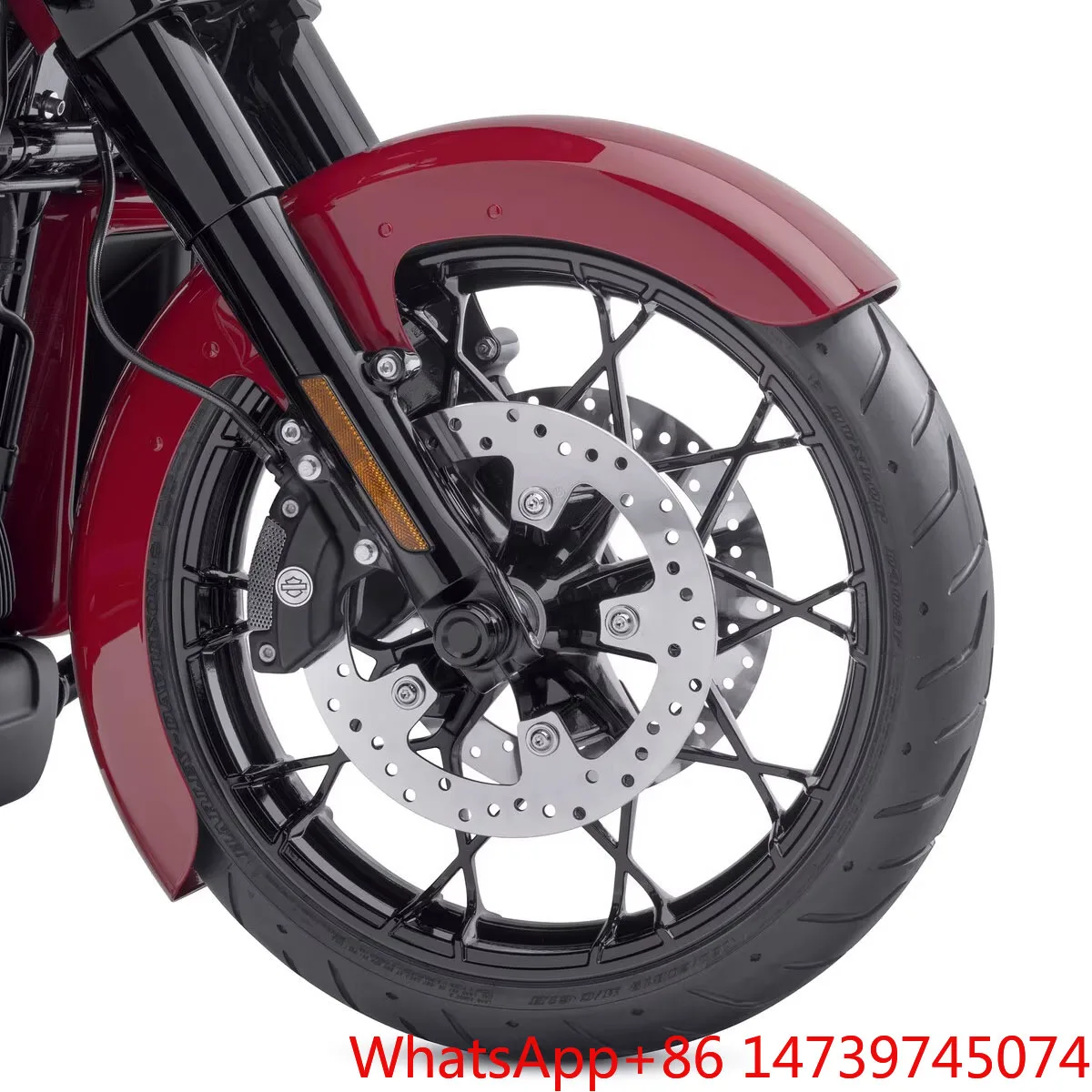 New Aluminum Alloy Wheel Rim Accessories For Harley 09-later For Front Rear Fits Road-King Road Glide Street Glide MotorcyclesZh