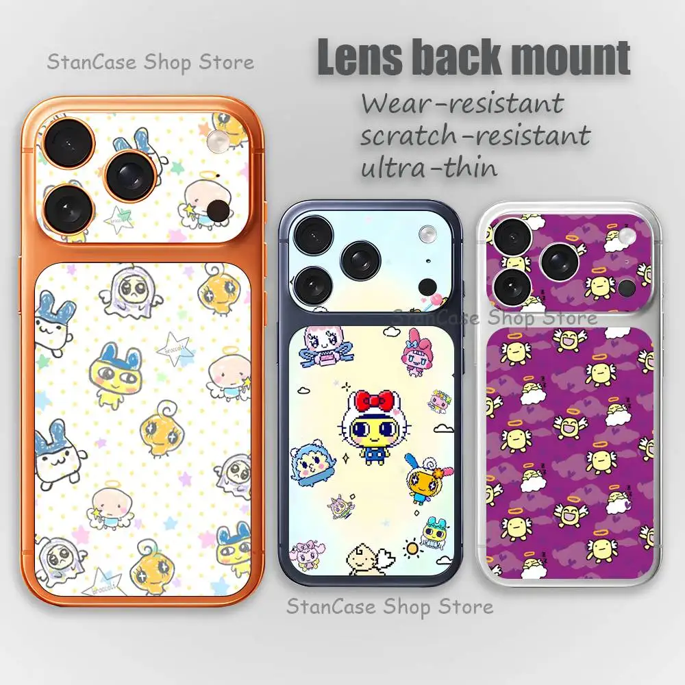 

Cute Game T-Tamagotchis Screen protector for iPhone 17 Pro Max and 17 Pro HD camera lens protection