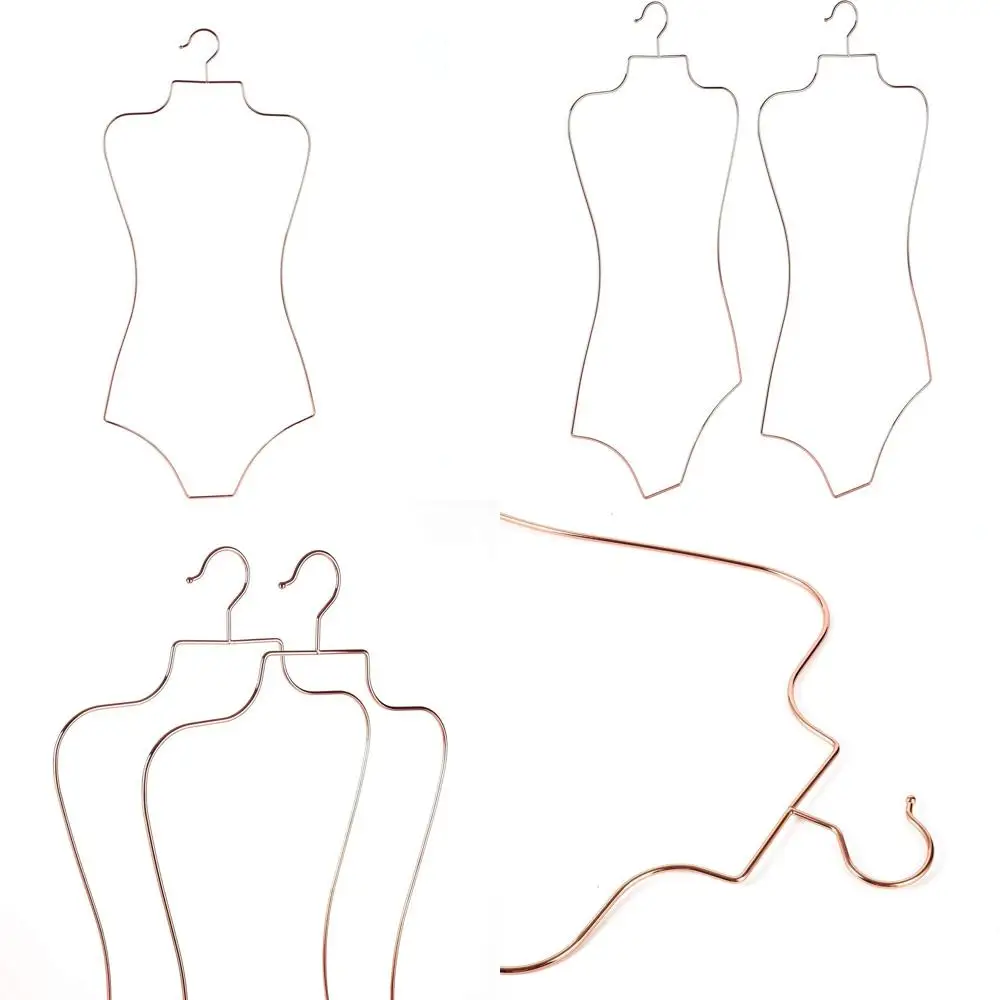 

Металлические вешалки для купальников из розового золота для всего тела для демонстрации бикини, 10 шт.