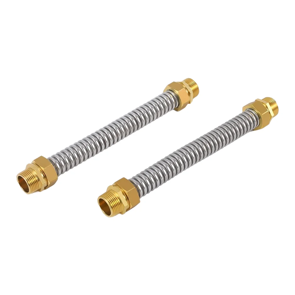 Central Air Conditioning Hose Systems Flexible Hoses HVAC Connector Corrugated Hose High Pressure Resistant Easy Installation