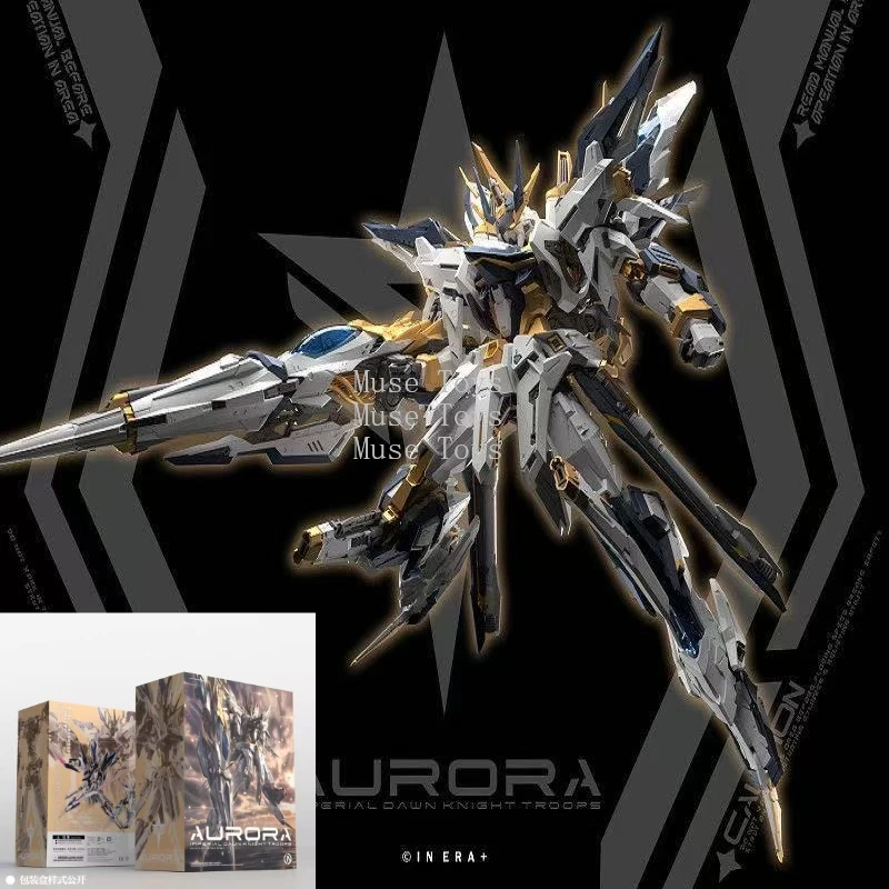

SNAA Infinite Dimensions Aurora 1/100 Assembly Model Kit Pmd Aurora Alloy Collection Action Figure Robot Plasitc Model Toy Gifts