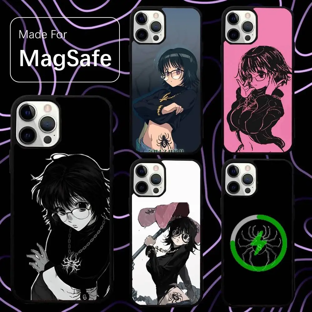 

S-Shizuku M-Murasaki HXH Phone Case For iPhone 17,16,15,14,13,12,11,Pro,Max,Plus,Mini,SE,Air Magsafe Magnetic Wireless Charging