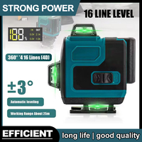Fit Makita High-Precision 16-Line 360 Horizontal Vertical Cross Level Green Light Laser High-Precision Wall-Mounted PortableTool
