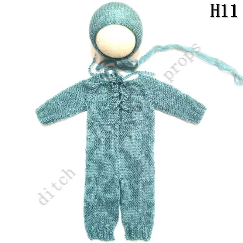 

Set Newborn Photography Props Mohair Shorts pants Bonnets Hast Studio Clothing