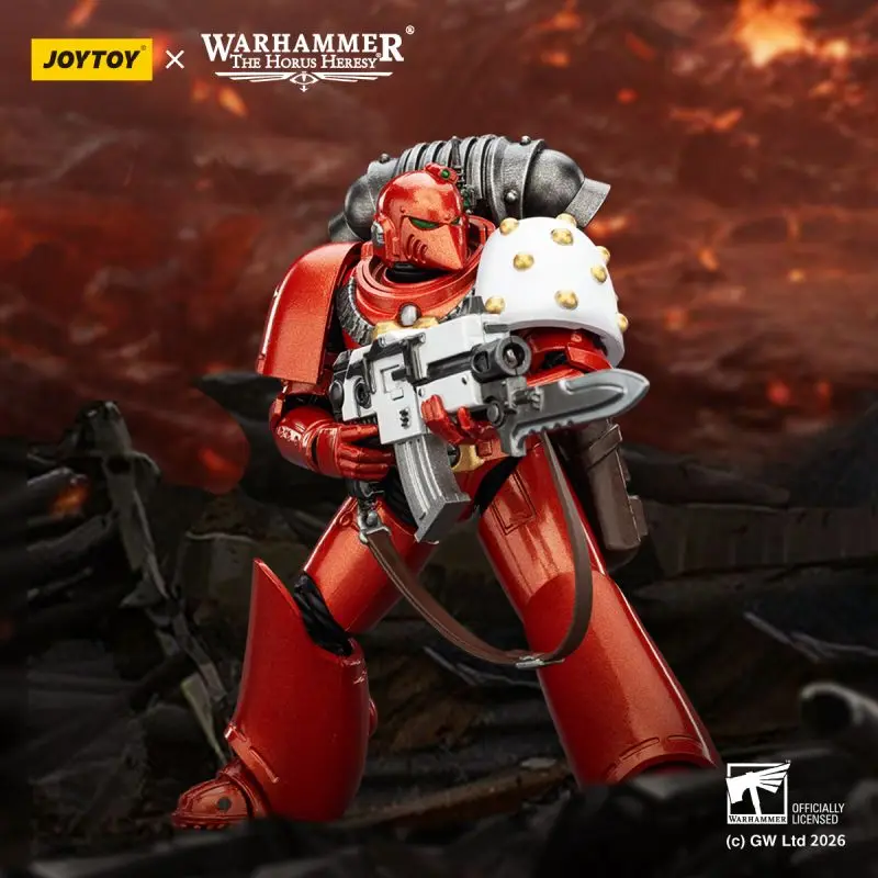 

Коллекционная фигурка JOYTOY Warhammer: Ересь Хоруса, Тысячеслойные Сыны, Тактический Легионер MKVI, масштаб 1:18, подарок для взрослых