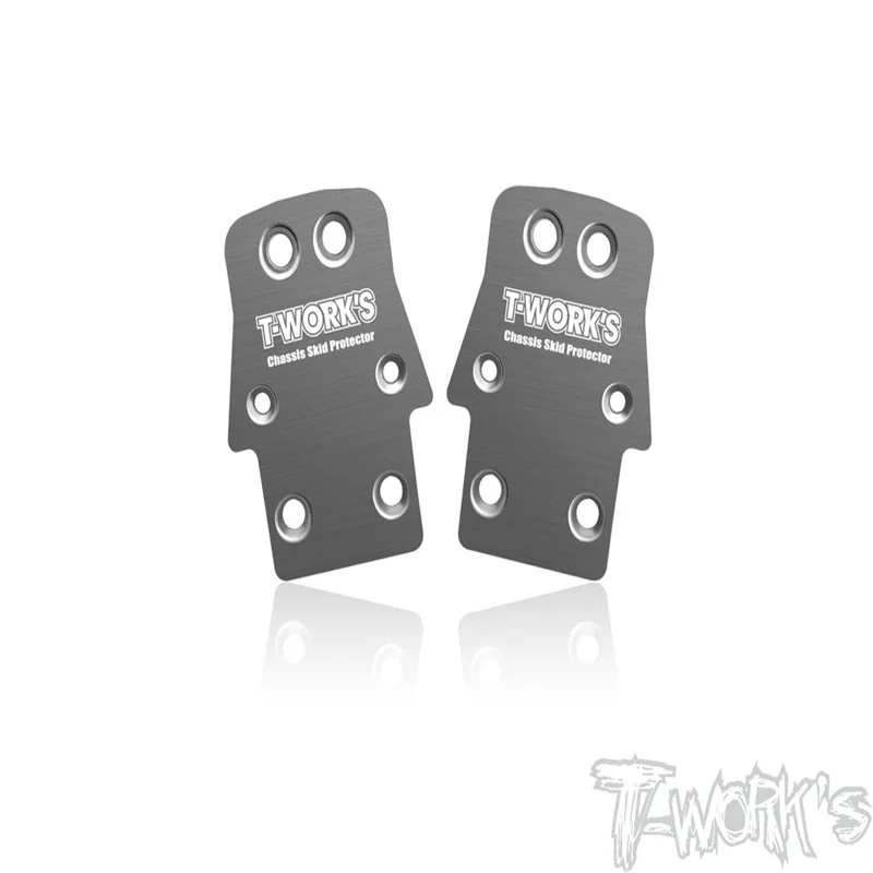 

Original T works TO-220-T2.1 Stainless Steel Rear Chassis Skid Protector ( TEKNO NB48 2.1 ) 2pcs.ssional Rc part