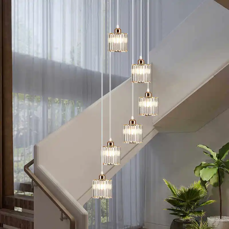 Home decorationPendant lights, luxury crystal living room chandelier, bedroom Pendant lamp, ceiling light, indoor lighting