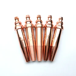 90 Gram ANME ANM Longxing G02 Acetylene Machine CG1-30 CG1-100 CG2-11 CG2-11G Flame Gas Cutting Trolley Nozzle Tip 1 or 5 Piece