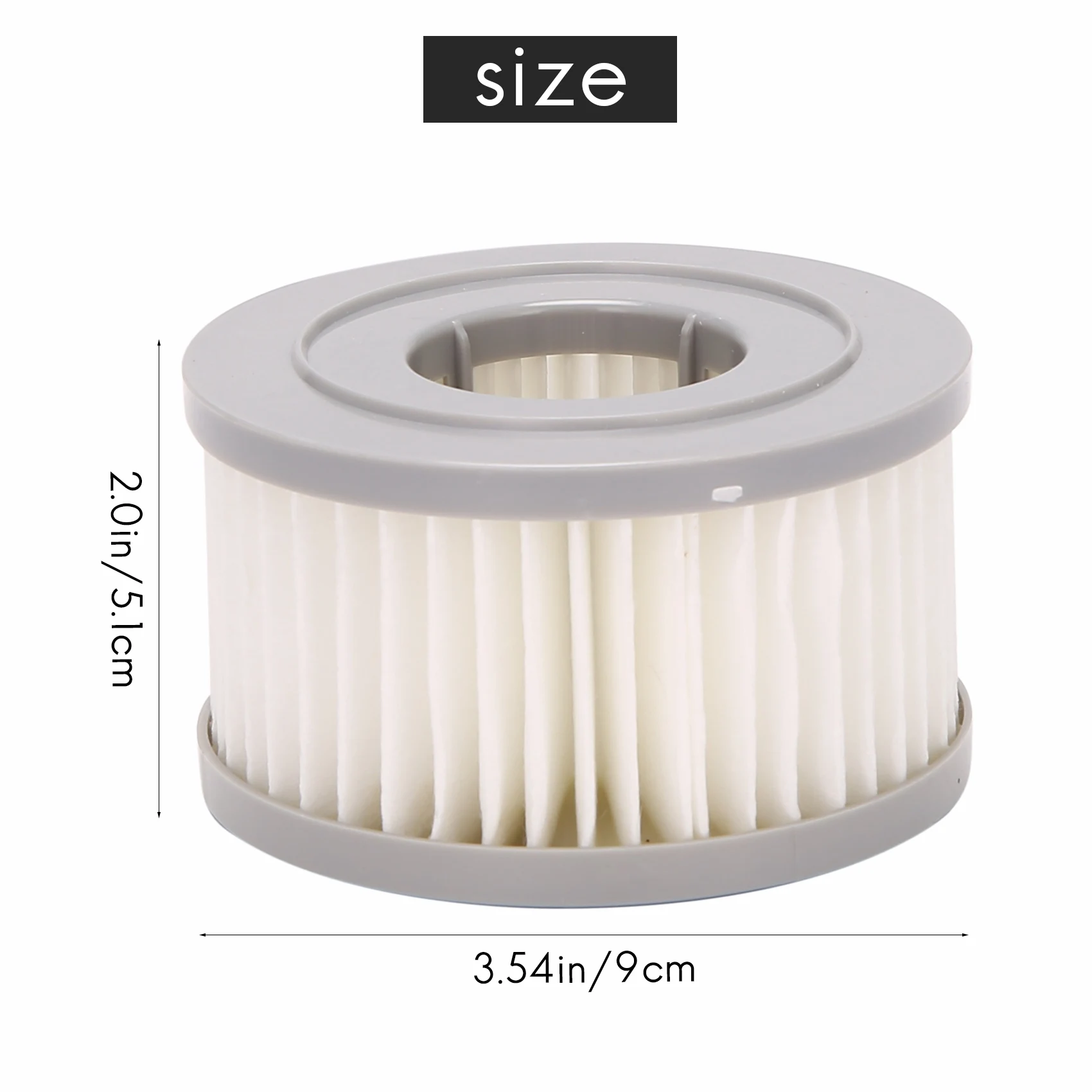 L65A 4 pacotes de filtro HEPA para Xiaomi JIMMY JV85 JV85 Pro H9 PRO aspirador de pó portátil sem fio