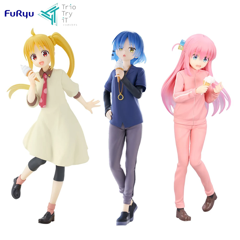 

Original New FuRyu Trio-Try-iT Hitori Gotoh & Ijichi Nijika & Ryo Yamada (Bocchi the Rock!) 210 mm Nice Anime Figure Model Toys