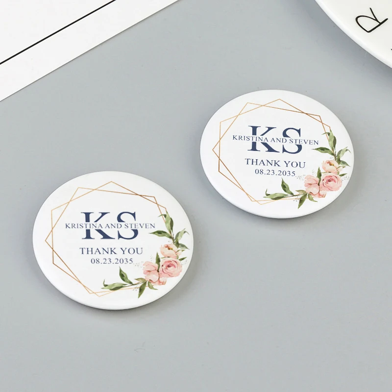 Personalized Wedding Favor Souvenirs for Guests Customized Fridge Magnet with Bottle Opener Wedding Guest Gifts
