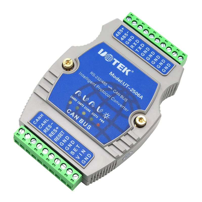 UOTEK UT-2506A  Industrial High Performance Rs-232/485 Usb To Can Bus Converter