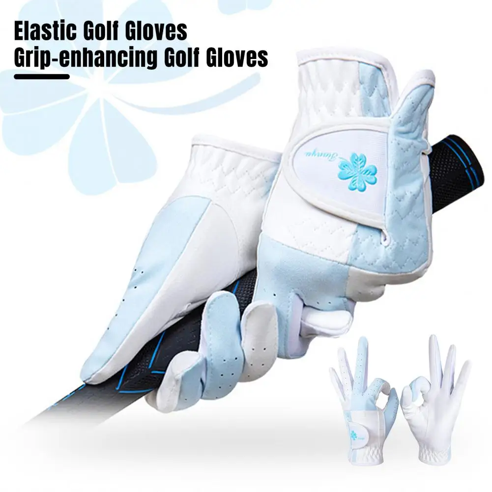 

Elastic Golf Gloves Golf Gloves Anti-slip High-quality Golf Gloves with Fastener Tape for Enhanced Grip Comfort for Golfers