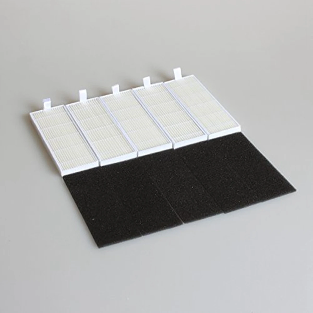 

B25B 1 Set Sponge Hepa Filter & 6 Pcs Side Brush Right Left